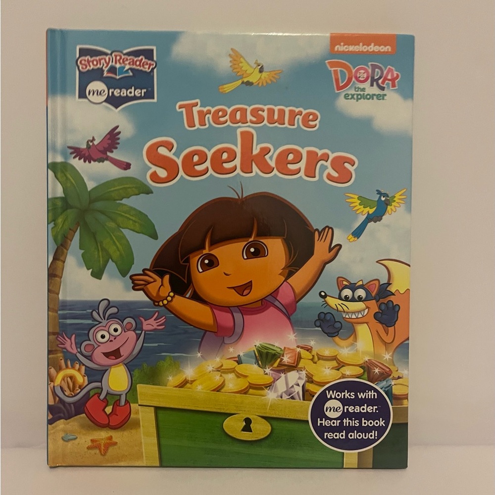 Nickelodeon Dora the Explorer Treasure Seekers Book - Blue and Yellow